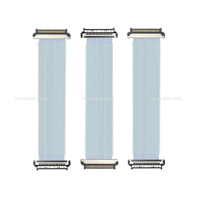 USL20-30SS-025BH Cabo de fita micro coaxial de 0,4 mm Conector à prova de choque e antivibração para câmeras de gimbal de drone