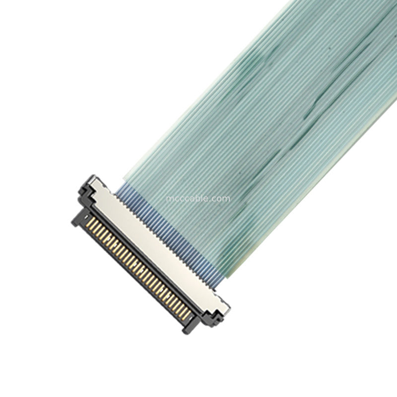 Conjunto de Cabo Micro Coaxial USL20-30SS-050BH de 0,4mm, Blindado contra EMI, para Robôs de Inspeção de Usinas Nucleares