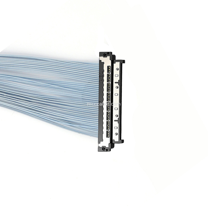 0.4mm Fine Pitch USL20-30SS-013B Micro Cable Coaxial Essencial para 360° sistemas de vídeo panorâmico