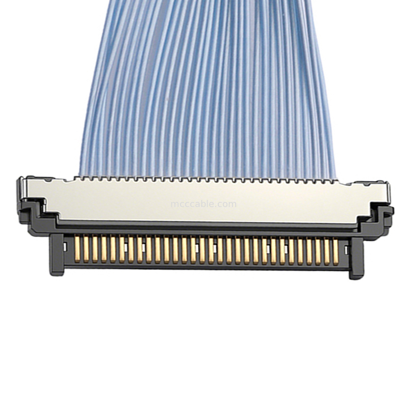 USL20-30SS-015C 0.4mm Cabos Micro-Coaxial de Alta Frequência Integridade do sinal para câmeras habilitadas 5G