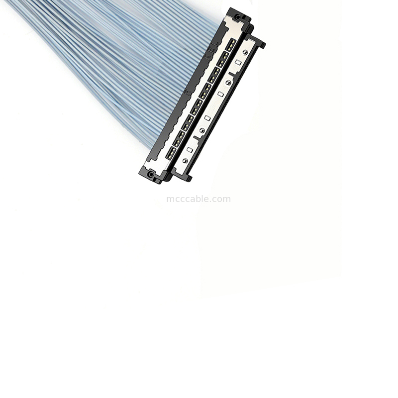 Transmissão de vídeo Ultra-HD de 0,4 mm USL20-30SS-016B Micro Cabo Coaxial Suporta Sistemas de Câmera 4K@60fps