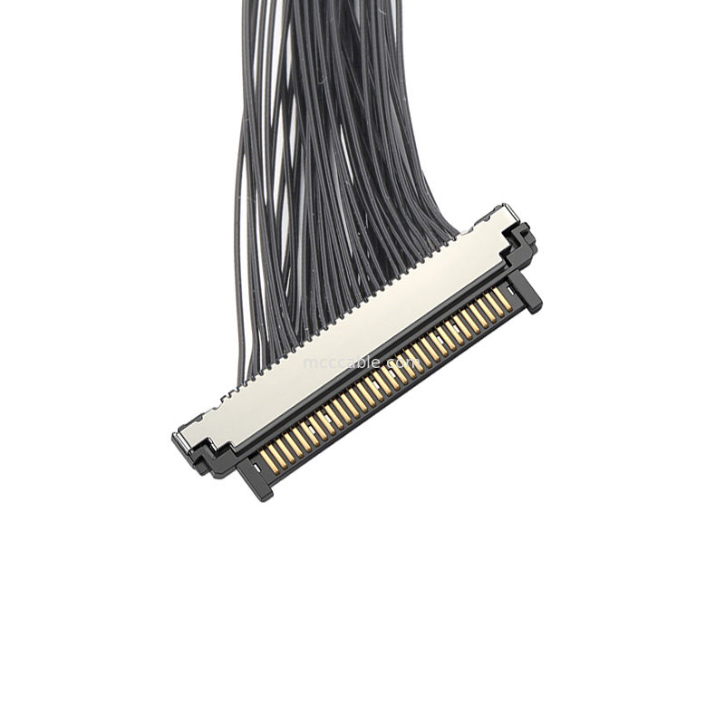 0.4mm Micro Pitch USL20-30SS-017C Micro Cable Coaxial IP67 Classificado para instalação de câmeras em ambientes adversos