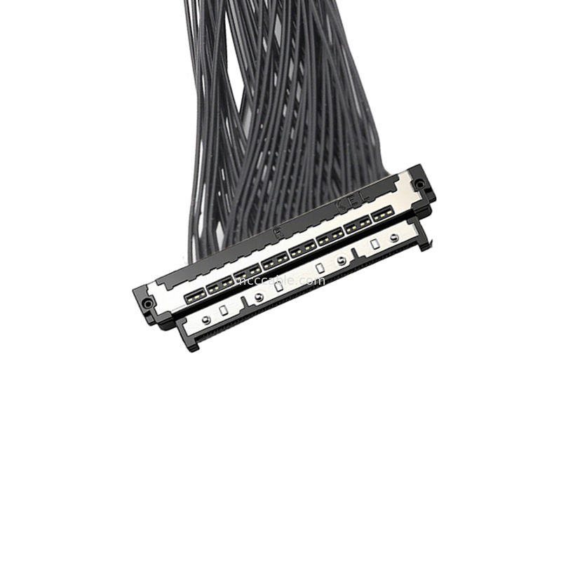 0.4mm Micro Pitch USL20-30SS-017C Micro Cable Coaxial IP67 Classificado para instalação de câmeras em ambientes adversos