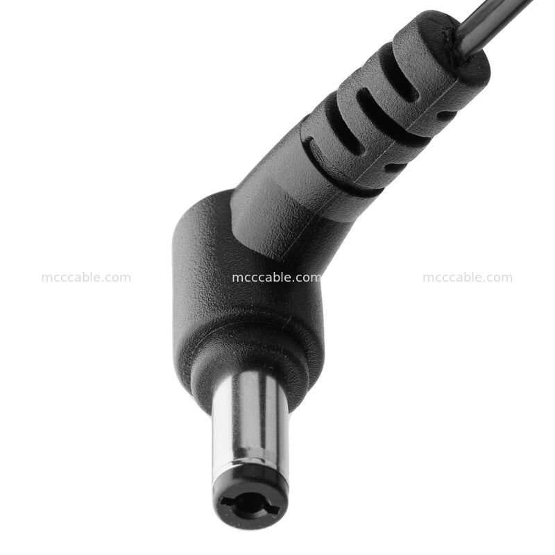 90 graus DC Plug 2.1x5.5mm para 2-Pin Cable Assembly - UL2648 24AWG