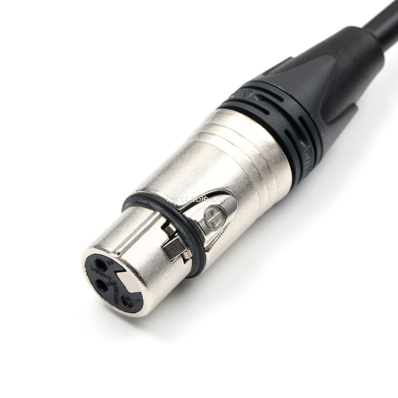 Conjunto de cabos XLR de 3 pinos femininos para Molex 51163-0300 Neutrik NC3FXX 20AWG UL2464