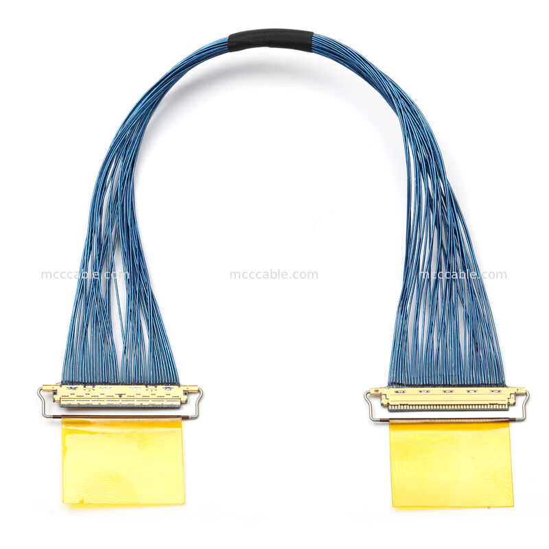 Conjunto de Cabo Micro Coaxial com Conector 20453-040T-01 – Interconexão OEM de Alta Velocidade Personalizada