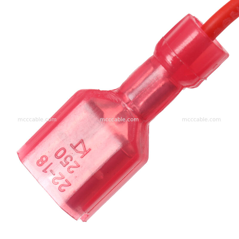 4Pin Nano-Fit para 6.3mm Female Blade Terminal Power Wiring Harness com Núcleo de Ferrite