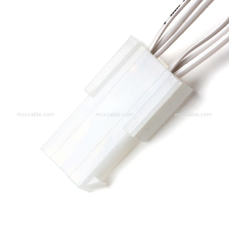 Conjunto personalizado de cabo de controlo de luz de fundo LCD de 8Pin a 2Pin a 9Pin para sistemas de display