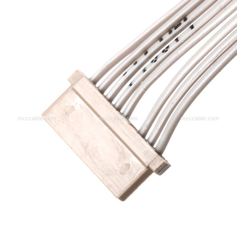 Conjunto personalizado de cabo de controlo de luz de fundo LCD de 8Pin a 2Pin a 9Pin para sistemas de display