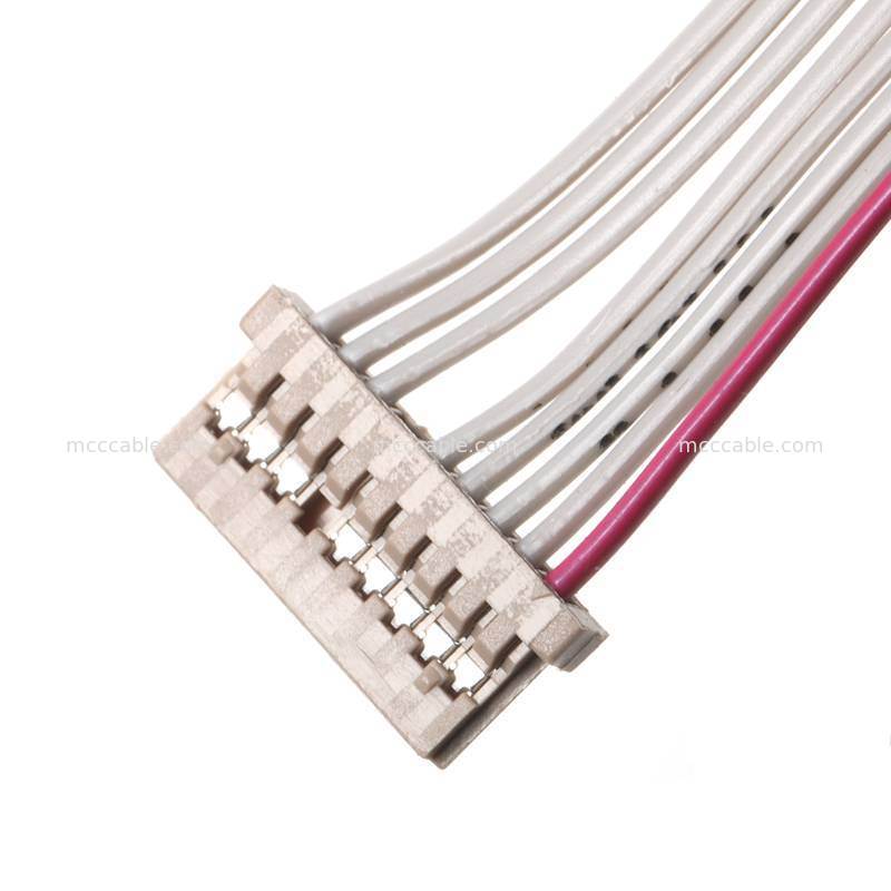 Conjunto personalizado de cabo de controlo de luz de fundo LCD de 8Pin a 2Pin a 9Pin para sistemas de display