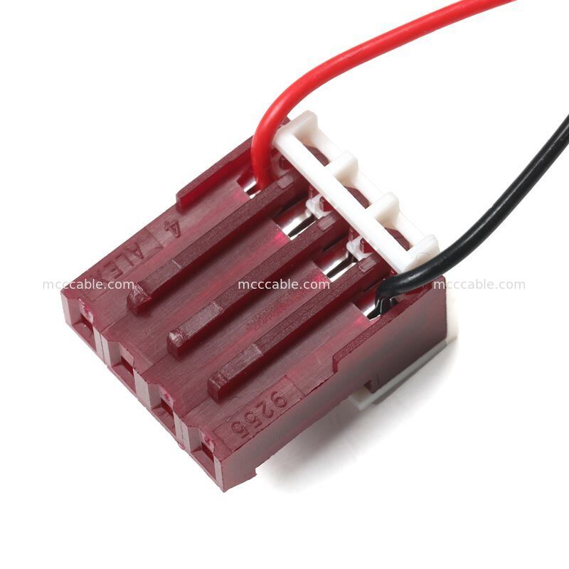 4 pin Nano-Fit para MTA156 Power Supply Cable Assembly 15V AWG22 Custom Wire Harness