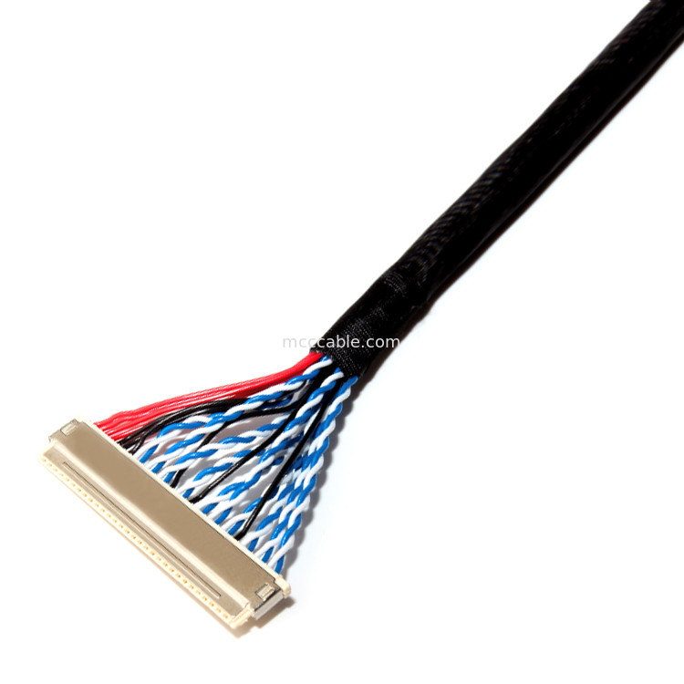 Pin 30 do FI X30H Lvds 30 conector da exposição de 32 36 lvds Calibre de diâmetro de fios JAE Connector For Lcd Panel