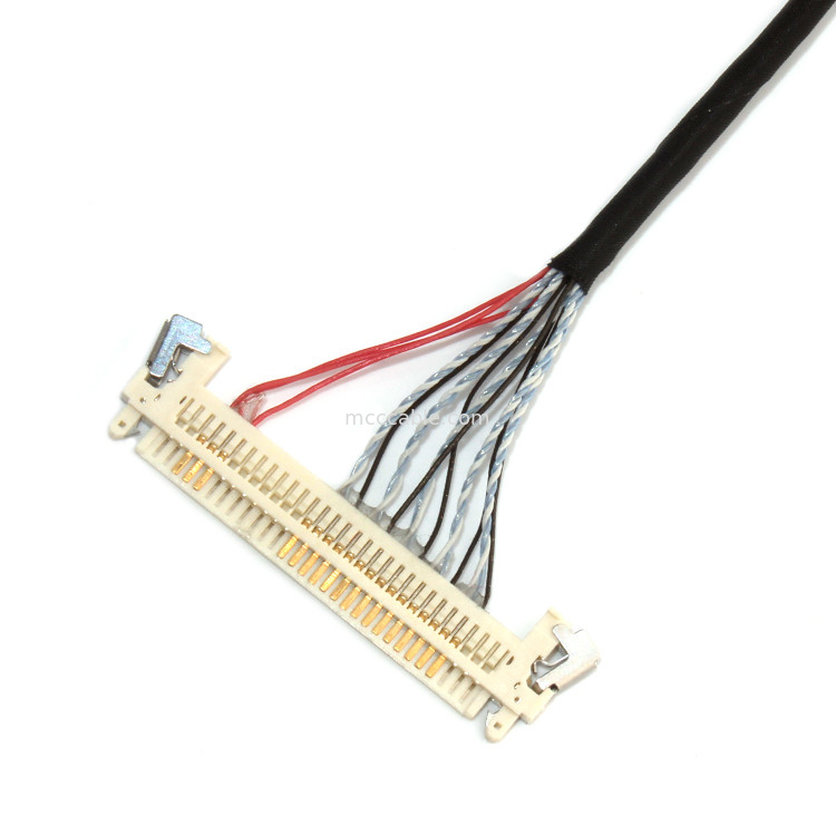cabo Jae Fi X30hl do conector da exposição de 30 posições aos ás 88441 a 1.25mm MOLEX 51146-0500