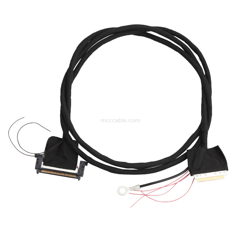 32AWG LVDS Cable Assembly 40 Pin 88441-40 para 50 Pin JAE F1-RE51HL