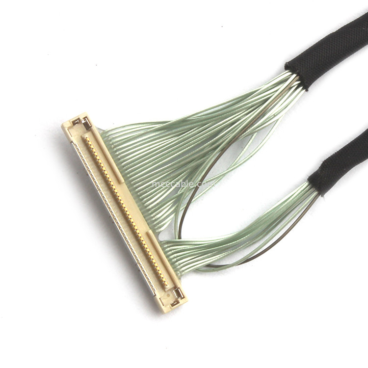 cabo do conector dos lvds do cabo coaxial do micro das HORAS DF36-40P-0.4SD do passo de 0.4mm