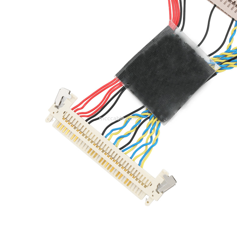 Horas de Df14-30s-1.25c 30pin ao conjunto de cabo do Edp de Jae Fi-X30 30pin Lvds