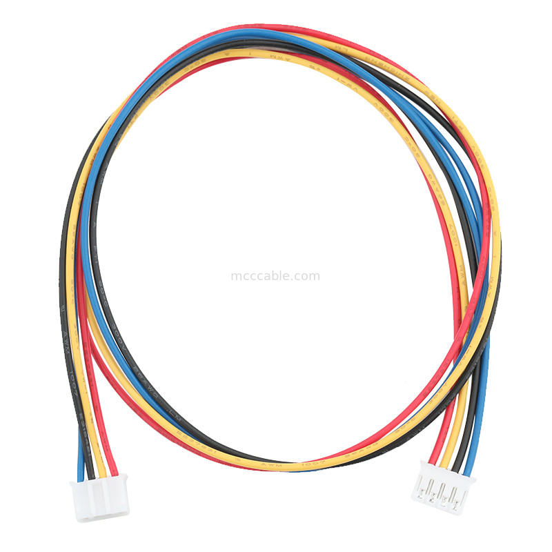 OEM do comprimento do passo 400mm do Pin 0.2mm do conjunto de cabo 4 do chicote de fios de PH2.0 PHR-4P